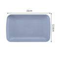 Axyaa Plastic Food Storage Tray Multi-Function Fruit Plate Kitchen Organizer