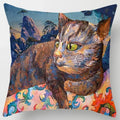 Axyaa Green Floral Pillow Cover Series for Home Office Bedroom Sofa Car Décor