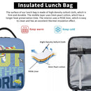 Axyaa Toy Story Cartoon Insulated Lunch Bag - Portable Food Cooler