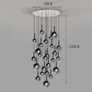 Axyaa Nordic Chandeliers Dining Room Pendant Lights Ceiling Hanging Lamps