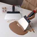 Axyaa Stainless Steel Chocolate Shovel & PP Handle Scraper Spatula Baking Tool