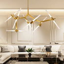 Axyaa Satellite LED Chandelier for Home Decor Lighting