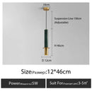 Axyaa Marble Pendant Light Nordic Bedroom Chandelier