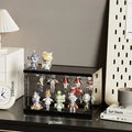 Axyaa Acrylic Bubble Display Rack Lego Storage Box Large Capacity Transparent Cabinet.