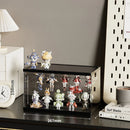 Axyaa Acrylic Bubble Display Rack Lego Storage Box Large Capacity Transparent Cabinet.