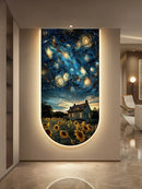Axyaa Abstract Starry Sky Wall Lamp LED Light for Modern Home Decoration