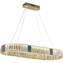 Axyaa Gold Crystal Chandelier for Bedroom Dining Living Room