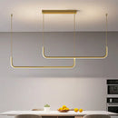 Axyaa Modern Chandeliers for Dining Room, LED Ceiling Pendant Lights for Living Room