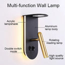 Axyaa Minimalist LED Wall Sconce Reading Lamp for Home Decor