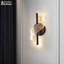 Axyaa LED Indoor Wall Lamp for Home Bedroom Living Room Stairs Sconce