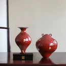 Axyaa Handmade Ceramic Vase Ginger Jar - Decorative Flower Pot for Home Accessories