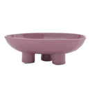 Axya Ceramic Fruit Tray: Stylish High-Legged Plate for Home Storage and Snacks