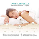 Axyaa All Season Oversized Queen White Comforter - Cotton Cover, Down Alternative Fill