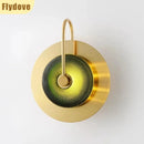 Axyaa Modern Luxury Glass Wall LED Lamp for Bedroom, Living Room, and Hotel Decoration
