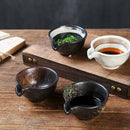 Axyaa Ceramic Seasoning Dish Set - Japanese Style for Sauces, Snacks & Dips