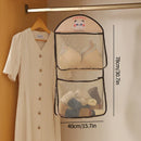Axyaa Hanging Mesh Storage Bag - Multi-Purpose Closet Organizer