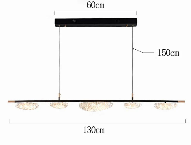 Nordic Dining Room Pendant Lamp by Axyaa - Indoor Lighting Chandelier for Living Room