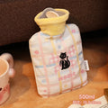 Axyaa Plush Hot Water Bag 500/1000ml for Women - Cute Insulating Belly Warmer