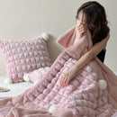 Axyaa Pillow Blanket: Dual Use Nap & Car Blanket for Winter Comfort