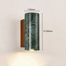 Axyaa Marble LED Wall Lights - European Minimalist Design