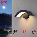 Axyaa Outdoor Waterproof LED Wall Sconce Spotlight for Porch Garden Balcony