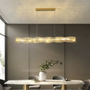 Axyaa Crystal Chandelier Pendant Light for Living and Dining Room