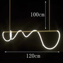 Axyaa Modern Pendant Lighting for Dining Room Chandeliers LED Ceiling Lamp