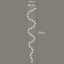 Axyaa Crystal Stair Chandelier: Modern LED Ceiling Lamp for Living Room