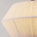 Axyaa Wabi Sabi Hemp Rope Rattan LED Pendant Light Chandelier
