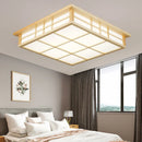 Axya Wooden LED Ceiling Light, Chinese & Japanese Style, Living Room Dining Room Decoration