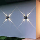 Axyaa LED Wall Lamp 12W Modern Minimalist Style Indoor/Outdoor IP65 Waterproof AC85-265V
