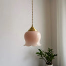 Axyaa Glass Copper Led Pendant Light - Nordic Modern Home Decor Lighting