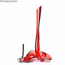 Axya Crystal Glass Wine Decanter Pitcher Snake Flagon Barware Bottle