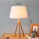 Axyaa Solid Wood Triangular Floor Lamp - Modern, Creative, Vertical, Warm Lighting