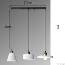 Axyaa Nordic Chandeliers Dining Room Pendant Lights Ceiling Hanging Lamps