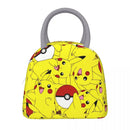 Axyaa Cartoon Pokemon Lunch Box: Large Insulated Thermal Cooler for School