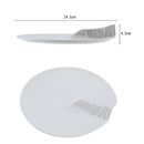 Axyaa Elegant Western Cuisine Tray Steak Dish Dessert Plate for Hotel Restaurant