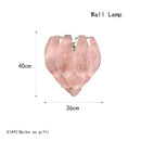 Vintage European Style Rose Bud Glass Chandelier by Axyaa - LED Pendant Light for Living Room