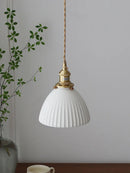 Axyaa Ceramic Pendant Lamp for Kitchen Island & Dining Room - Nordic Style Home Decor