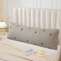 Axyaa Class A Embroidered Padded Double Pillowcase Twin Pack