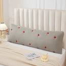 Axyaa Class A Embroidered Padded Double Pillowcase Twin Pack