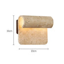 Axyaa Yellow Cave Stone Wall Light - Sabi Style Bedroom Atmosphere Light