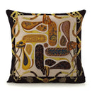 Luxury Abstract Art Pattern Pillow Cover by Axyaa - 45x45cm