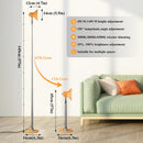 Axyaa Nordic Iron LED Table Lamp for Study, Bedroom, and Bedside Reading