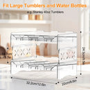 Axyaa Stackable Water Bottle Organizer for Cabinet & Fridge