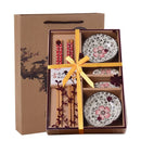 Axyaa Ceramic Sushi Plate Set of 6