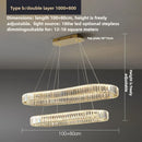 Axyaa Gold Crystal Chandelier for Bedroom Dining Living Room