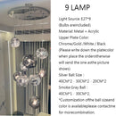 Axyaa Geometric LED Lava Pendant Light for Living Room, Bedroom, Bar