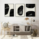 Islamic Arabic Calligraphy Canvas Paintings Black Abstract Wall Art Axyaa Bedroom Decor