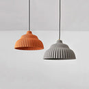 Axyaa Cement Cake Style LED Chandelier, Modern Wabi Sabi Design for Living Room & Restaurant